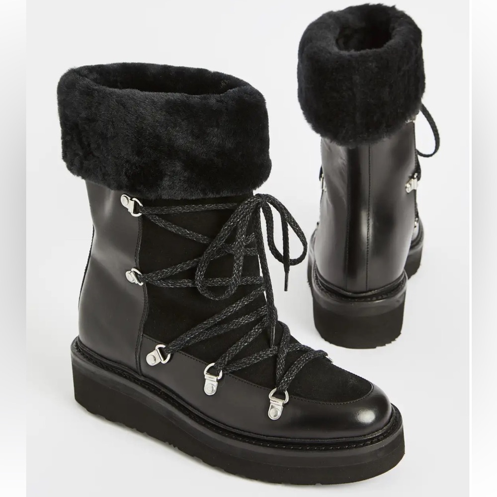 Grenson Camille Shearling Boots